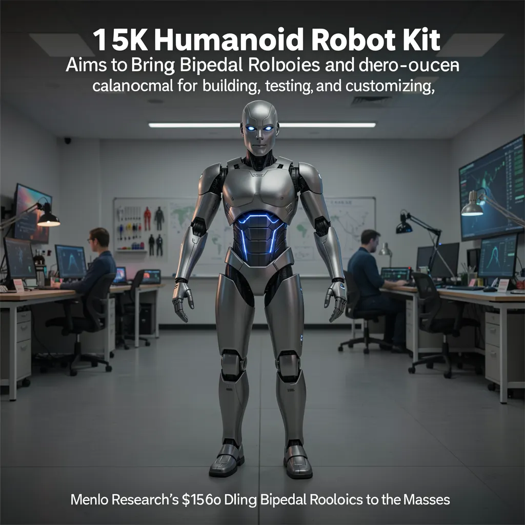 $15K Humanoid Robot Kit Aims to Bring Bipedal Robotics to the Masses