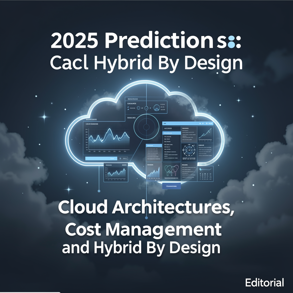 2025 Predictions: Cloud Architectures, Cost Management and Hybrid By Design