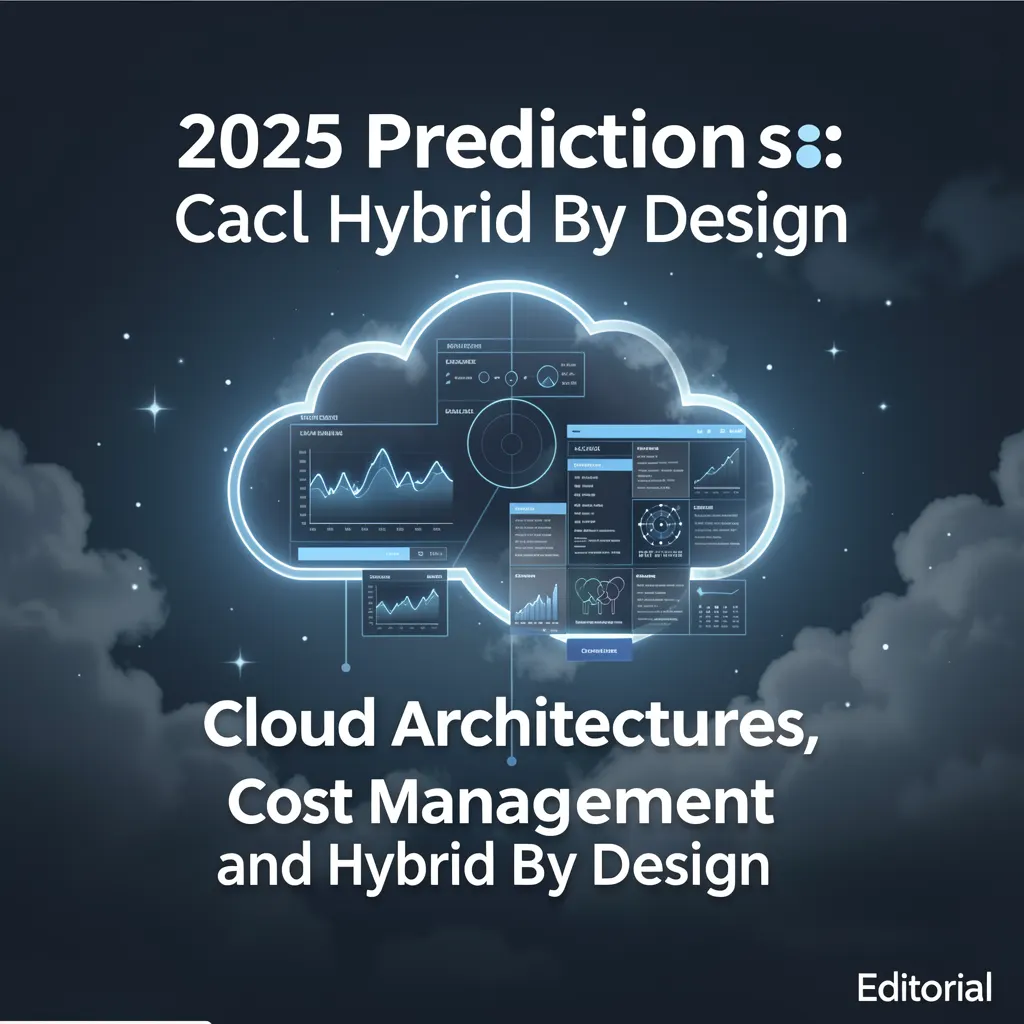 2025 Predictions: Cloud Architectures, Cost Management and Hybrid By Design