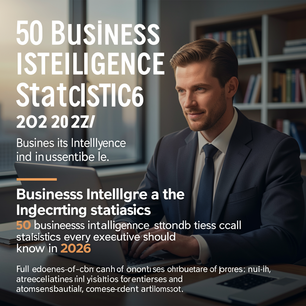 50 business intelligence statistics every executive should know in 2026