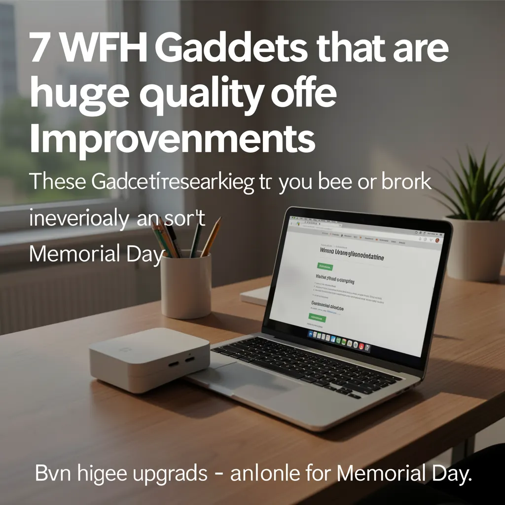 7 WFH gadgets that are huge quality of life improvements
