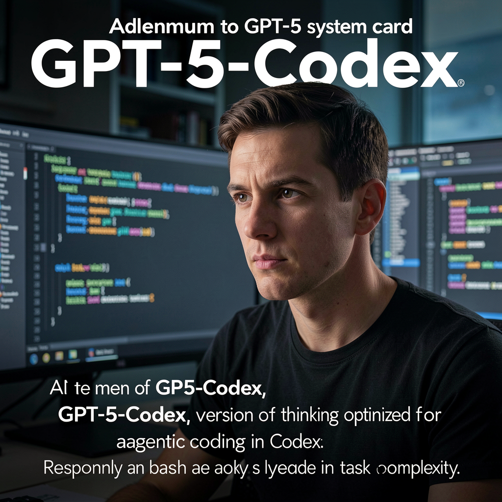 Addendum to GPT-5 system card: GPT-5-Codex