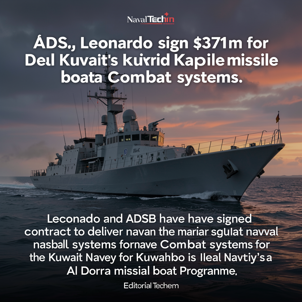 ADSB, Leonardo sign $371m deal for Kuwait’s missile boat combat systems 