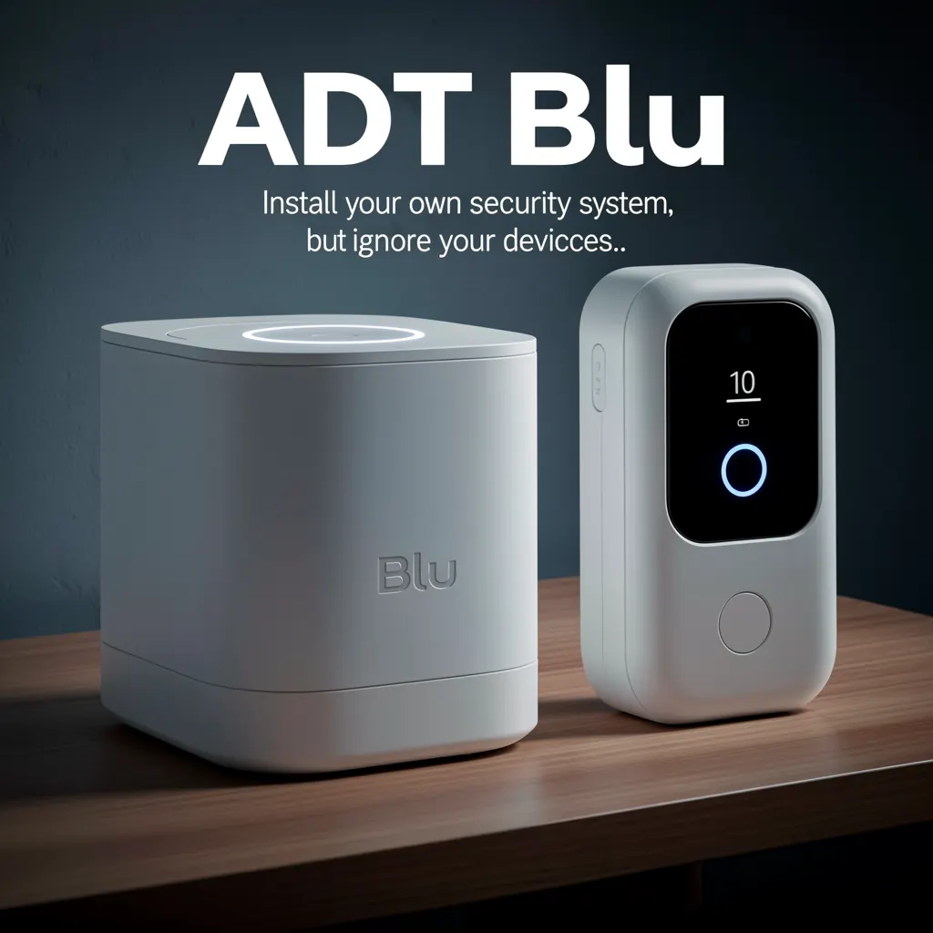 ADT Blu is a DIY home security system that comes with a catch