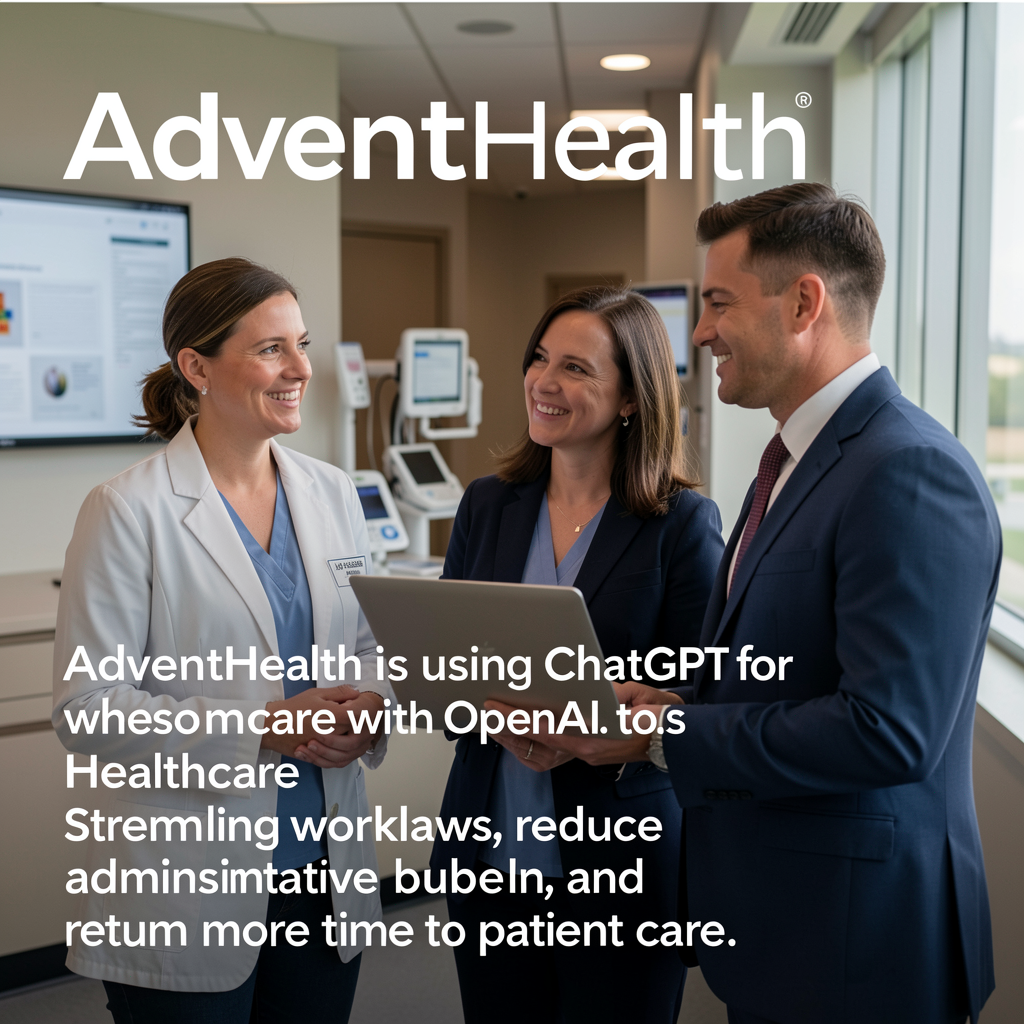 AdventHealth advances whole-person care with OpenAI