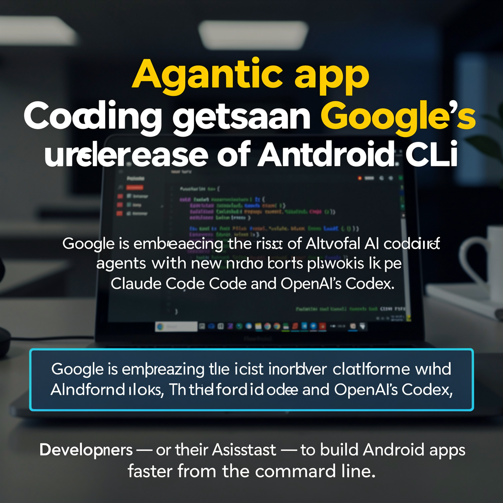 Agentic app coding gets an upgrade with Google’s release of Android CLI