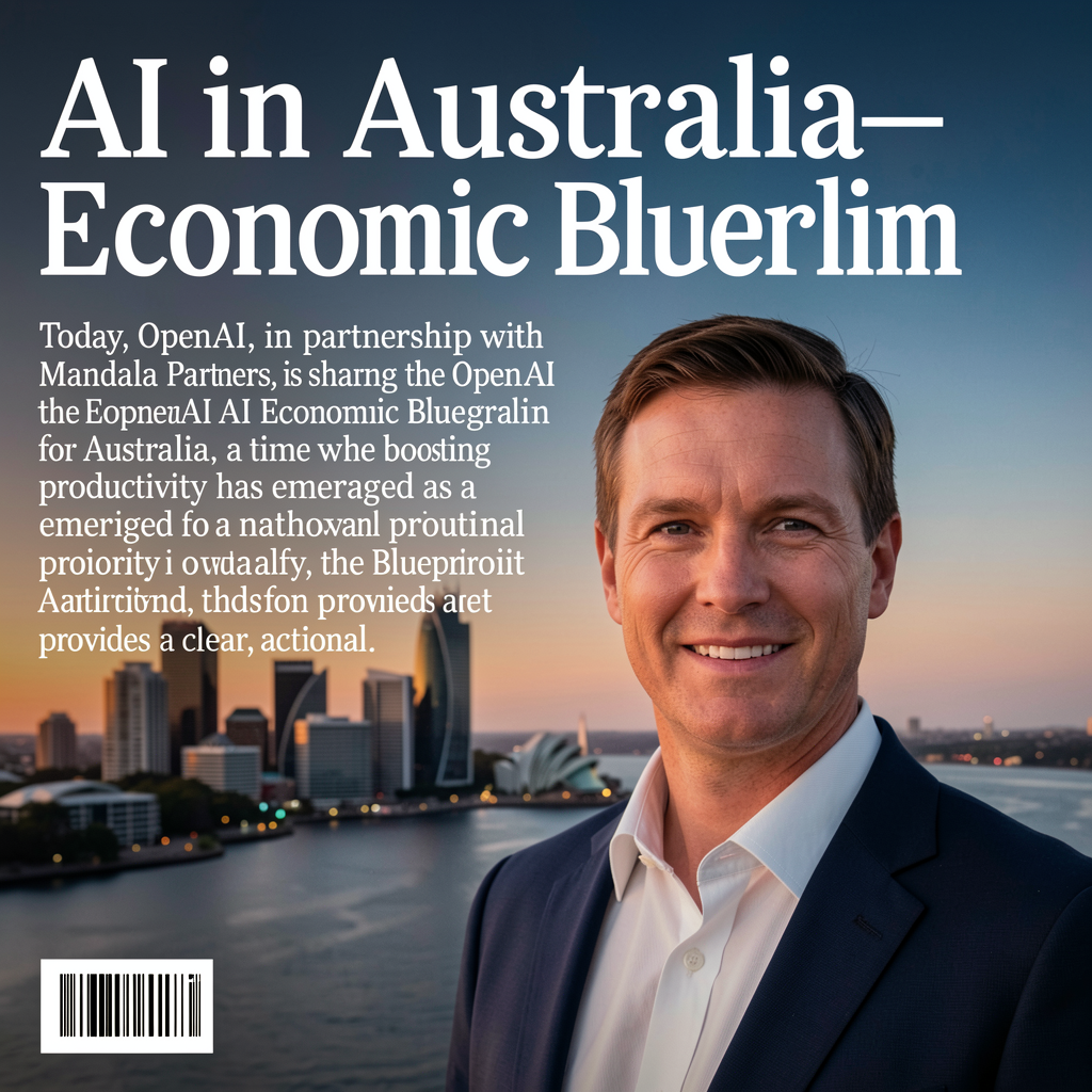 AI in Australia—OpenAI’s Economic Blueprint