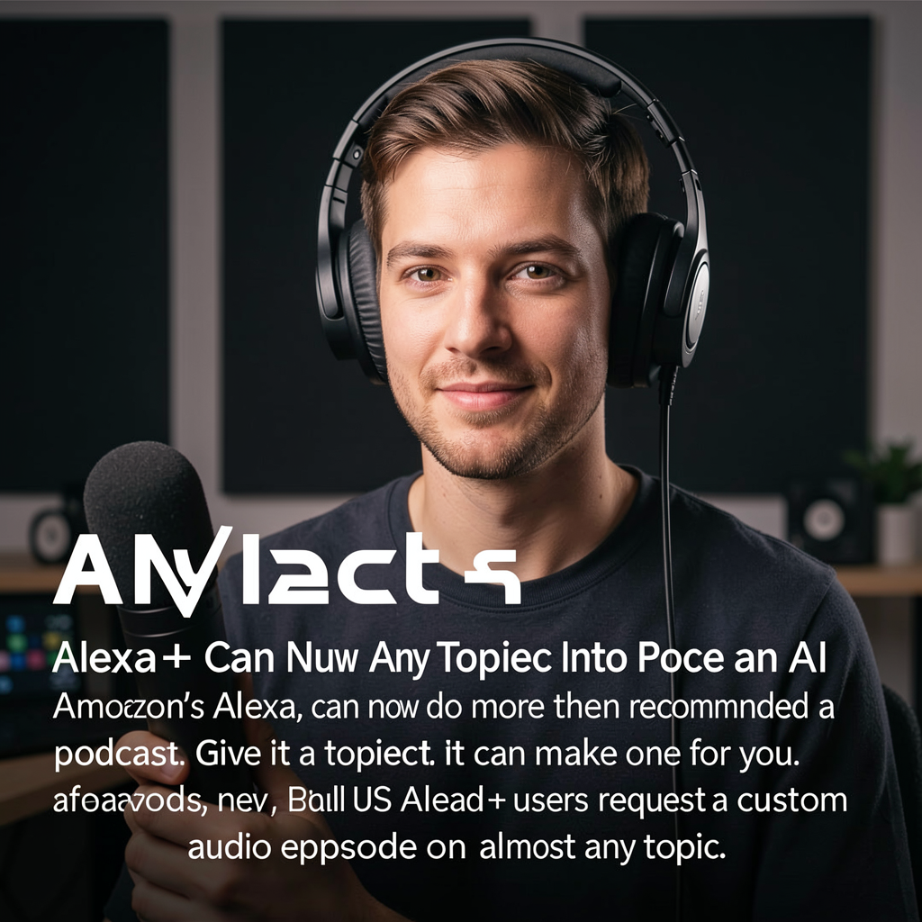 Alexa+ Can Now Turn Any Topic Into an AI Podcast
