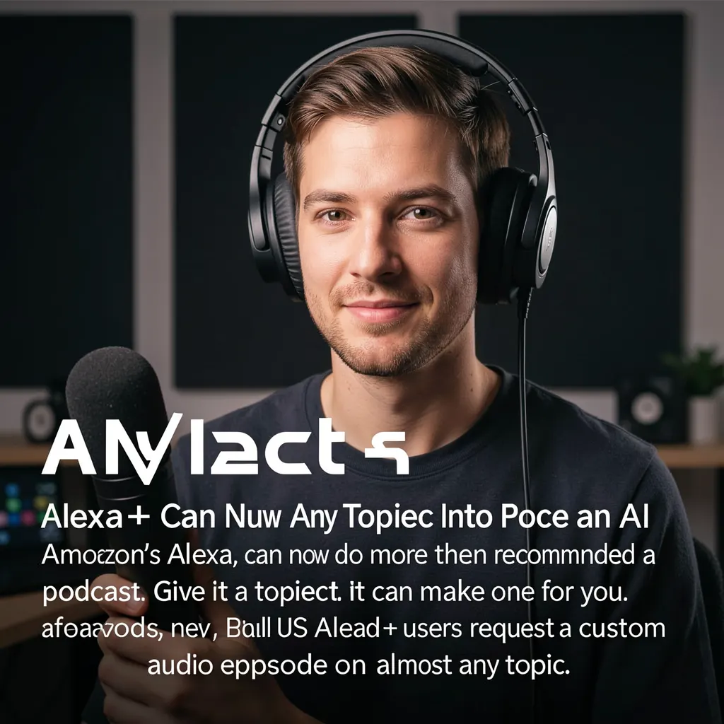 Alexa+ Can Now Turn Any Topic Into an AI Podcast