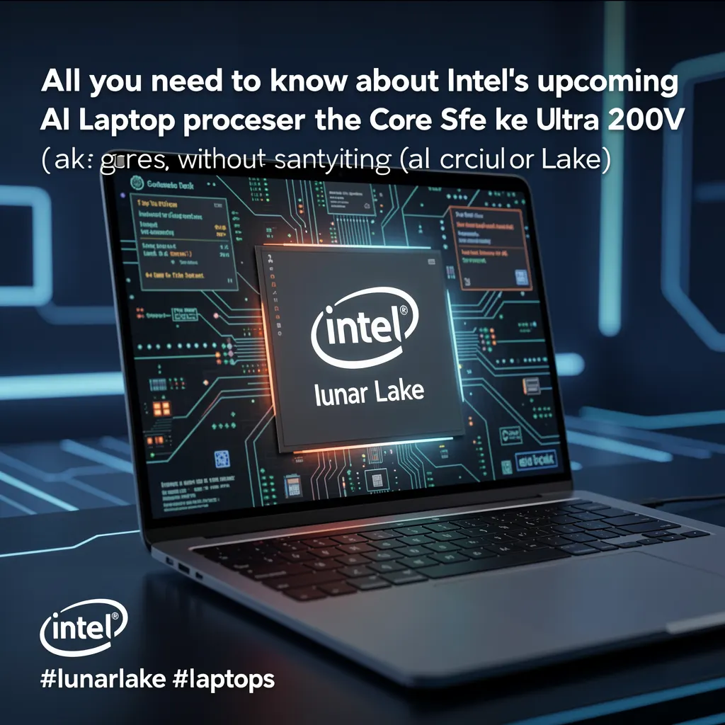 All you need to know about Intel's upcoming AI laptop processor – the Core Ultra 200V (aka Lunar Lake)