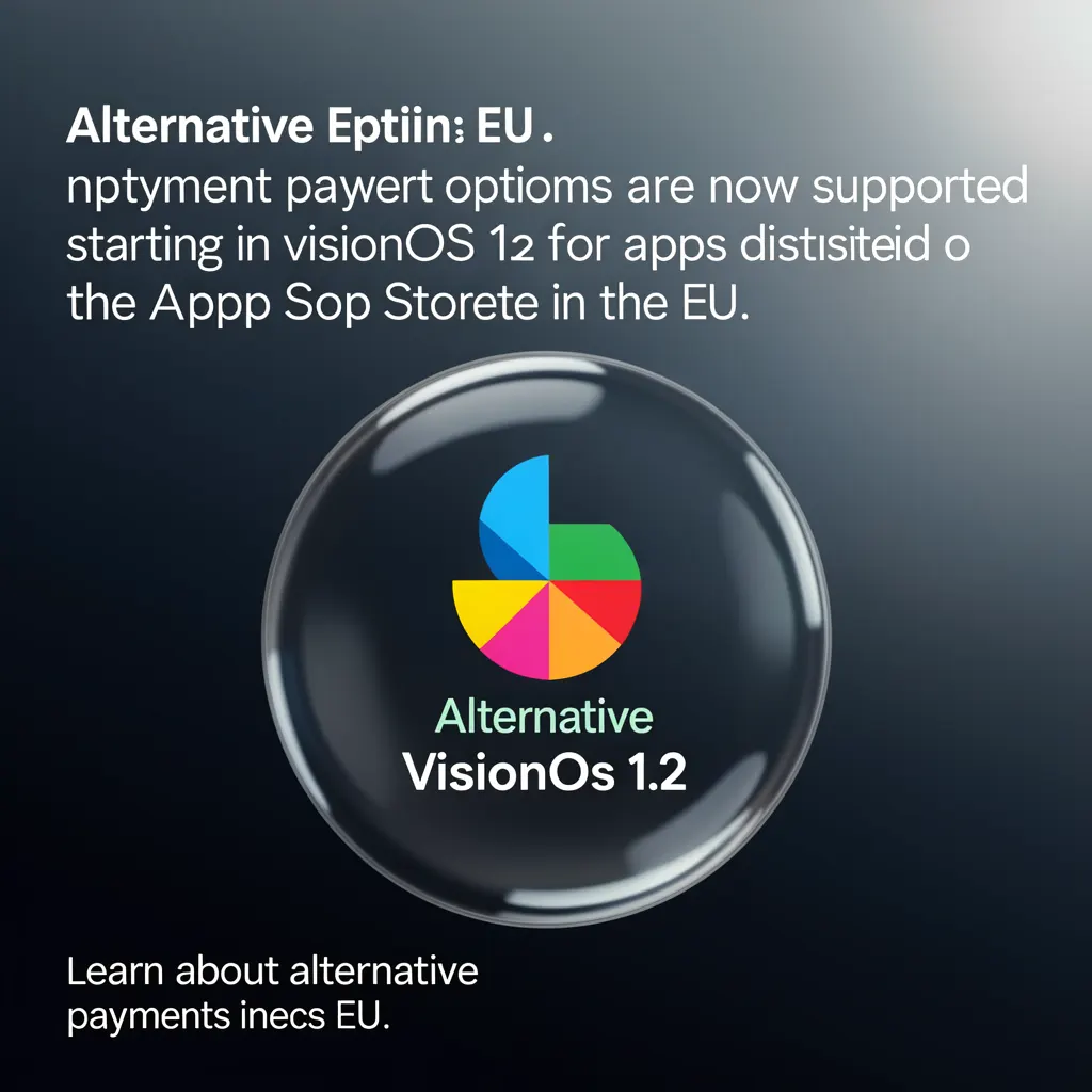 Alternative payment options in the EU in visionOS 1.2