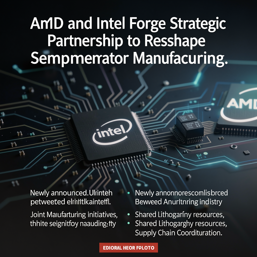 AMD and Intel Forge Strategic Partnership to Reshape Semiconductor Manufacturing