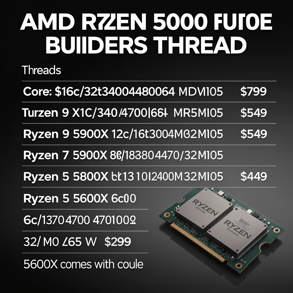 AMD Ryzen 5000 Builders Thread
