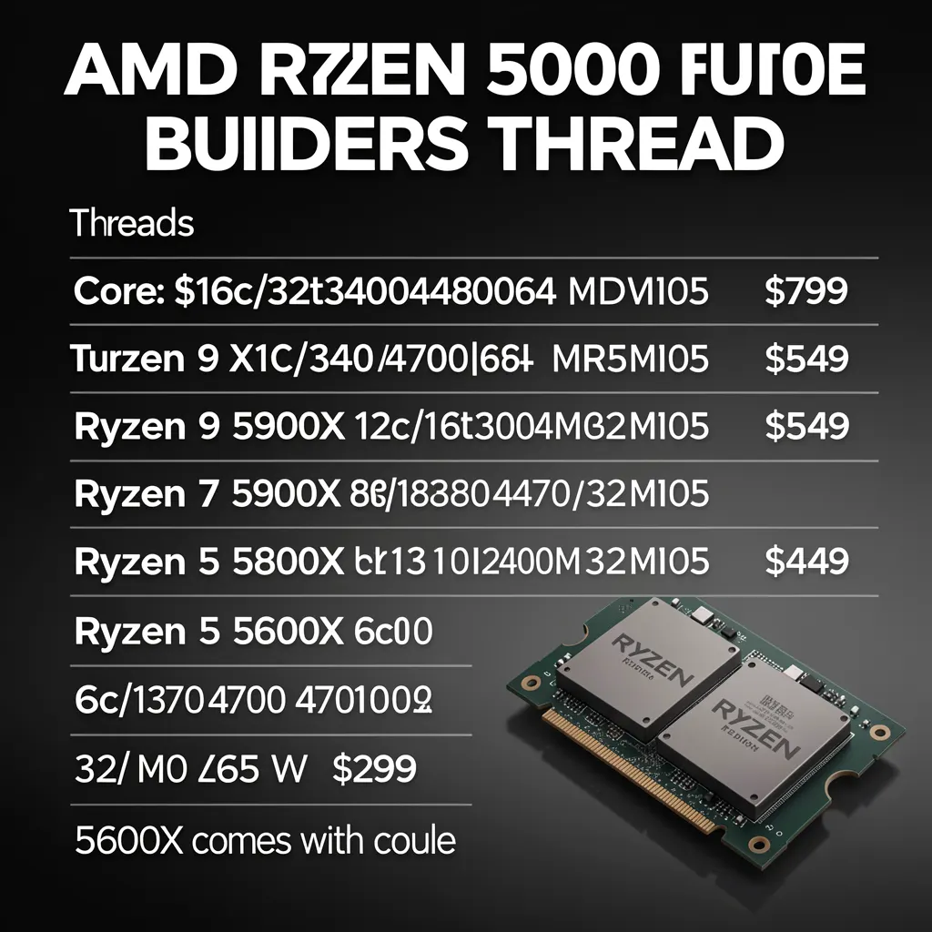 AMD Ryzen 5000 Builders Thread