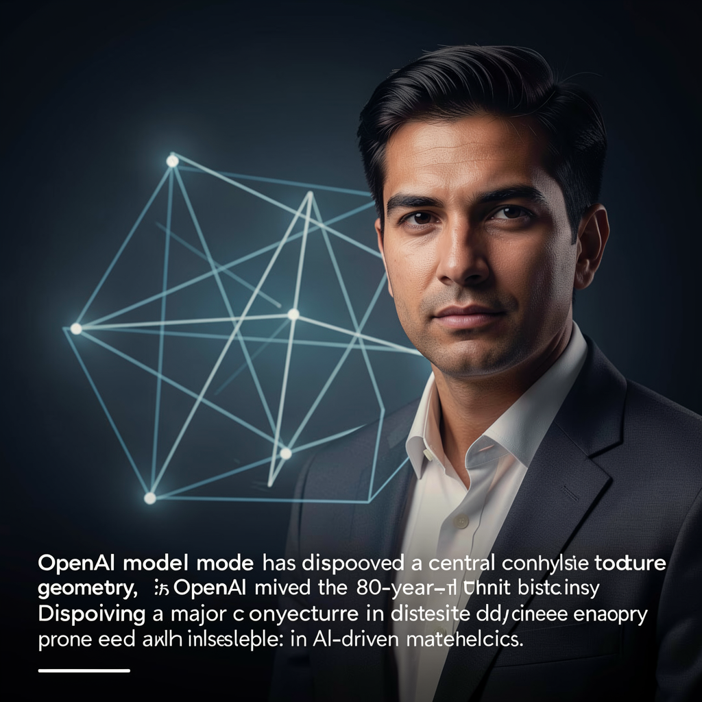 An OpenAI model has disproved a central conjecture in discrete geometry