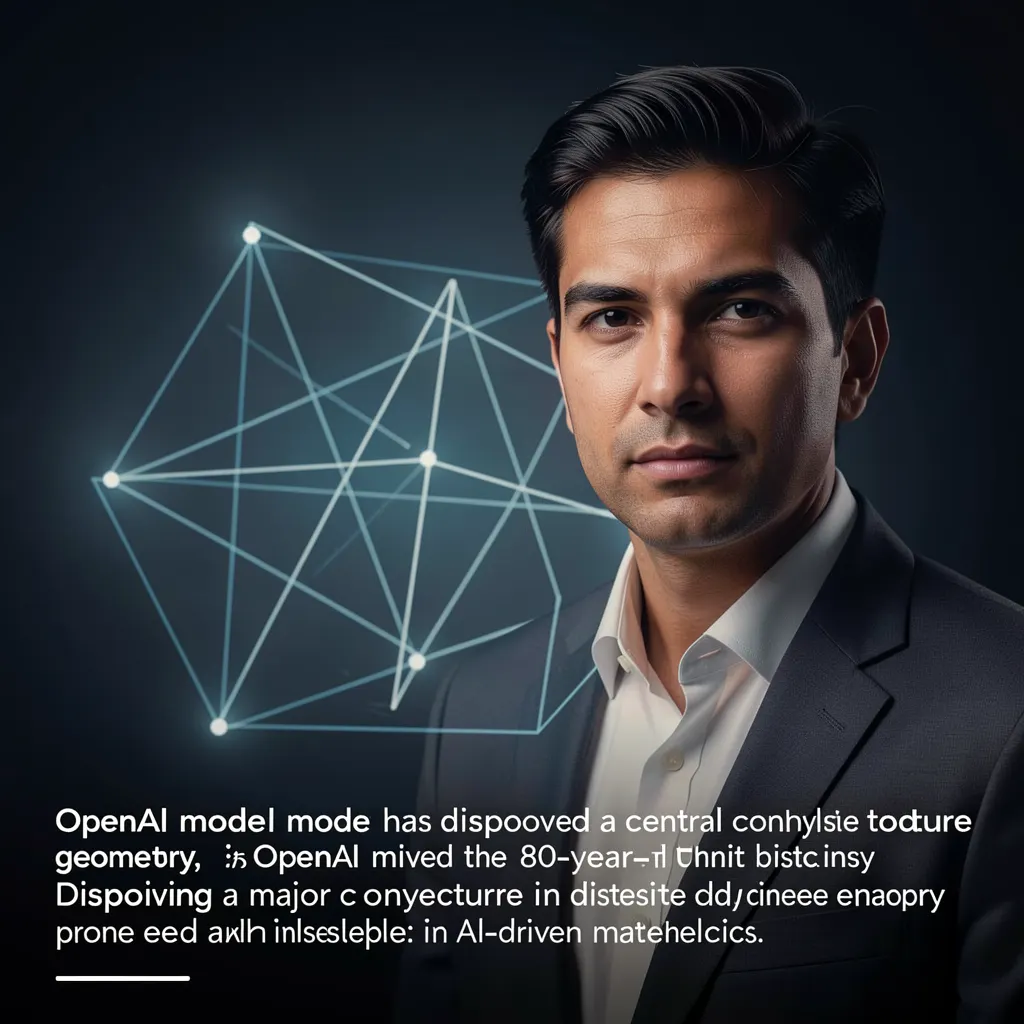 An OpenAI model has disproved a central conjecture in discrete geometry
