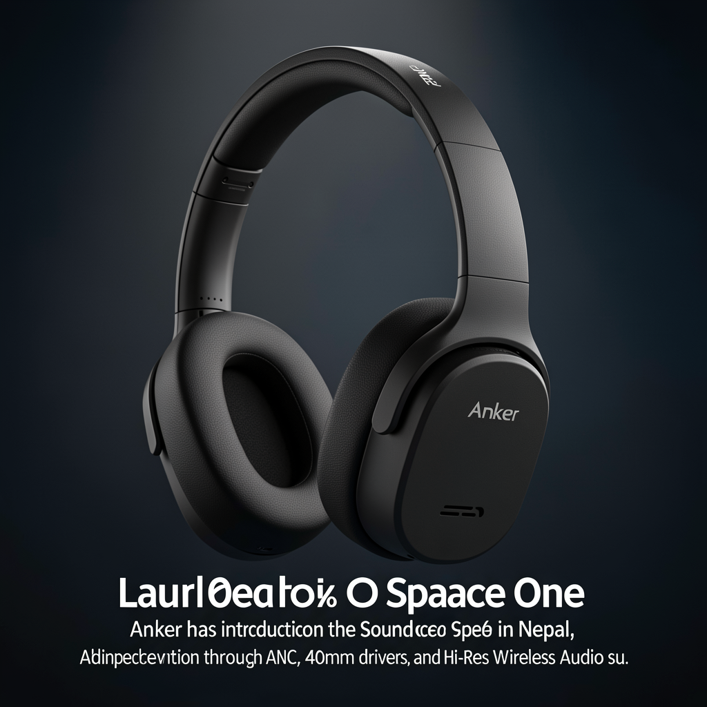 Anker Soundcore Space One Launched in Nepal with 98% Noise Cancellation