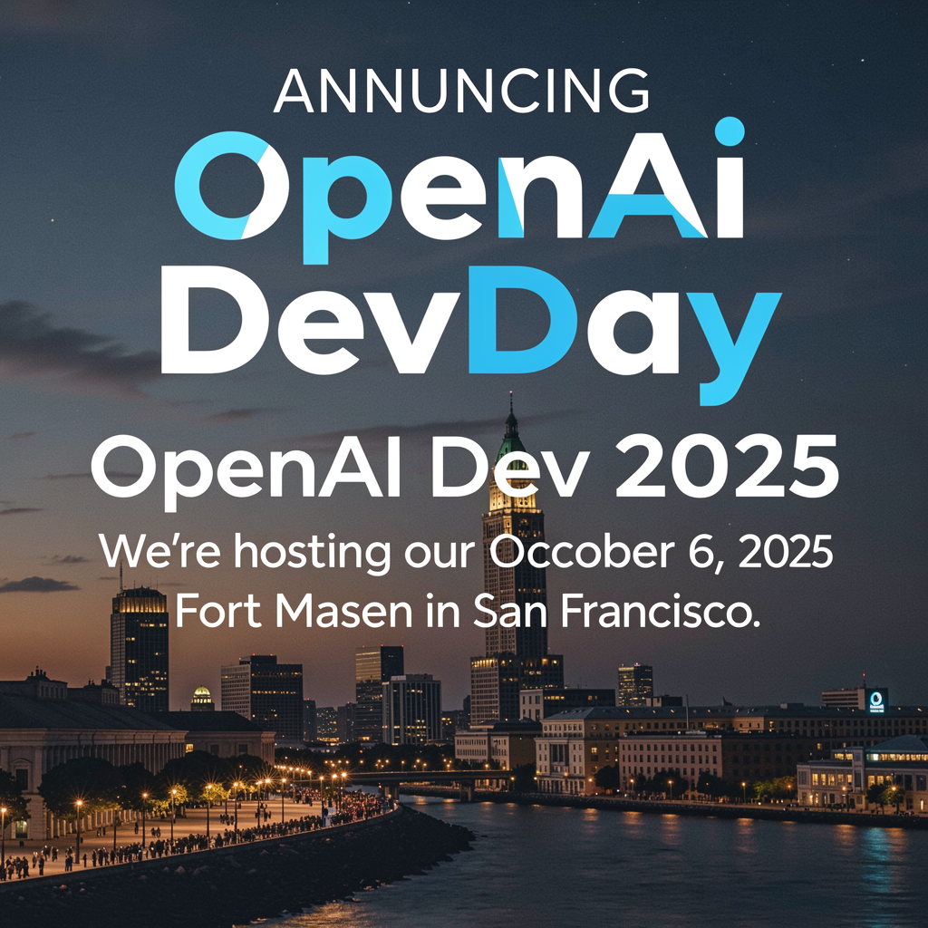 Announcing OpenAI DevDay 2025