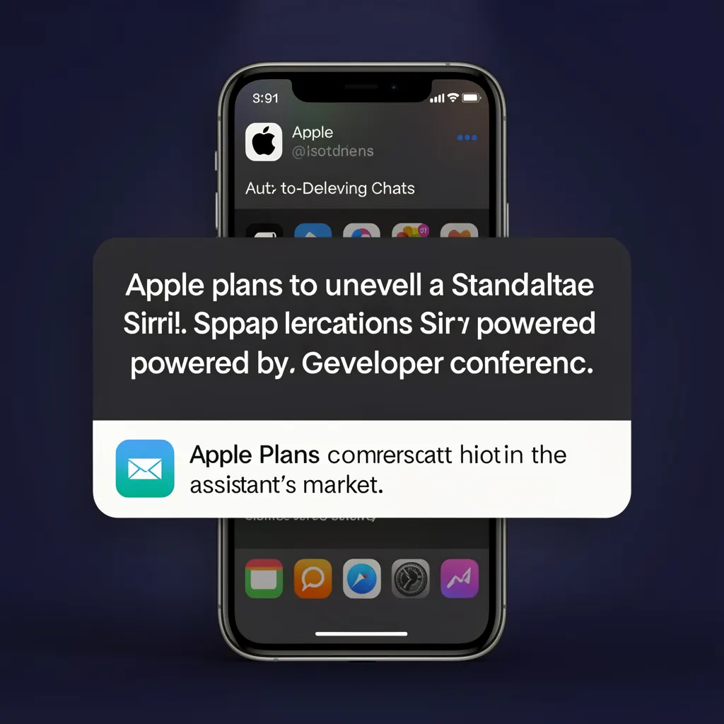 Apple Plans Standalone Siri App With Auto-Deleting Chats