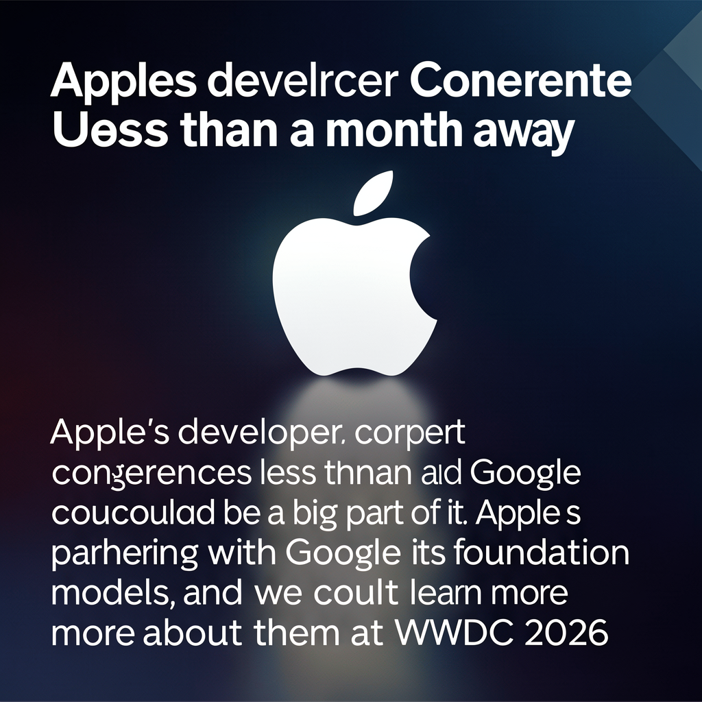 Apple’s developer conference is less than a month away, and Google could be a big part of it