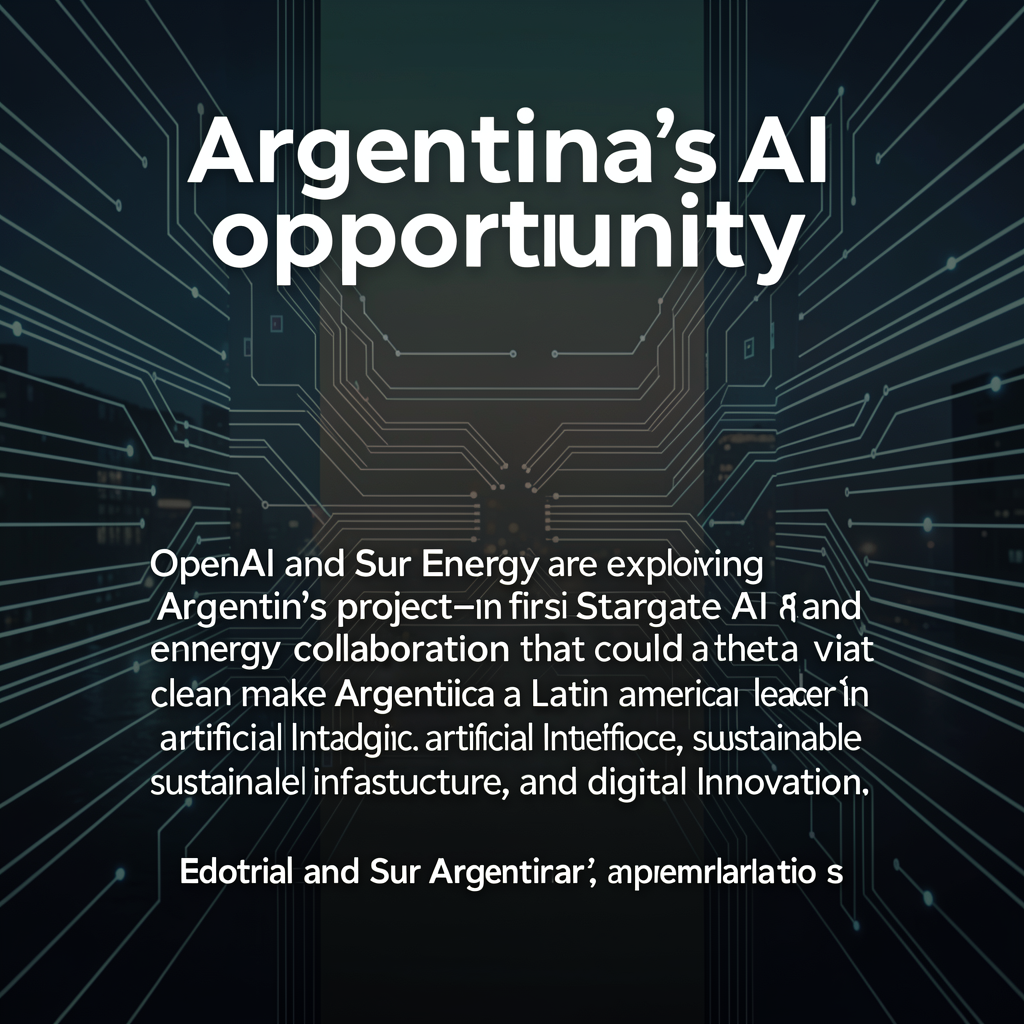Argentina’s AI opportunity