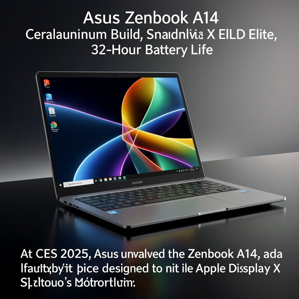 Asus Zenbook A14 now available in India: Ceraluminum Build, Snapdragon X Elite, OLED Display, and 32-Hour Battery Life