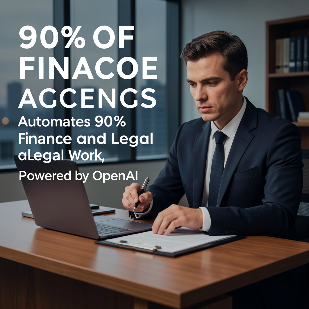 Automating 90% of finance and legal work with agents
