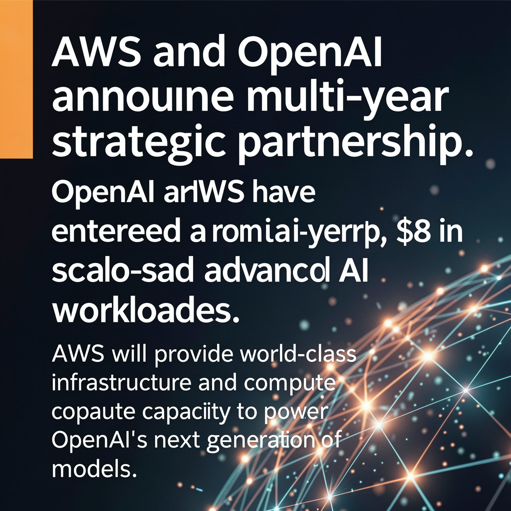 AWS and OpenAI announce multi-year strategic partnership
