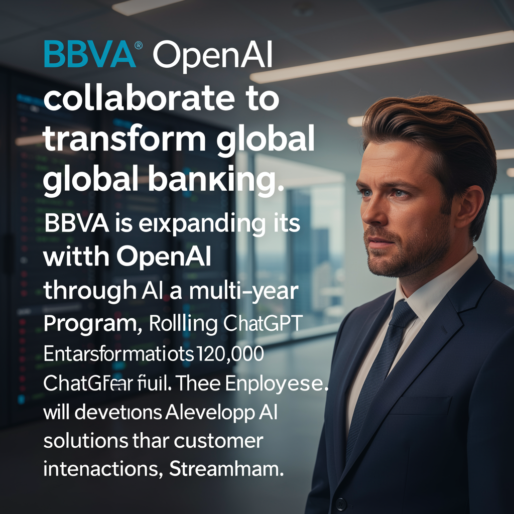 BBVA and OpenAI collaborate to transform global banking
