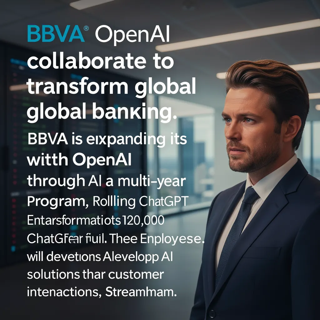 BBVA and OpenAI collaborate to transform global banking