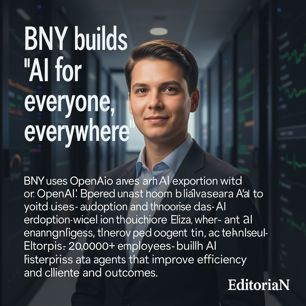 BNY builds “AI for everyone, everywhere” with OpenAI