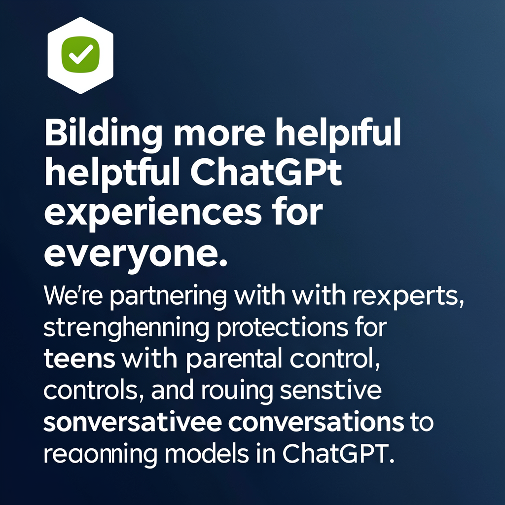 Building more helpful ChatGPT experiences for everyone