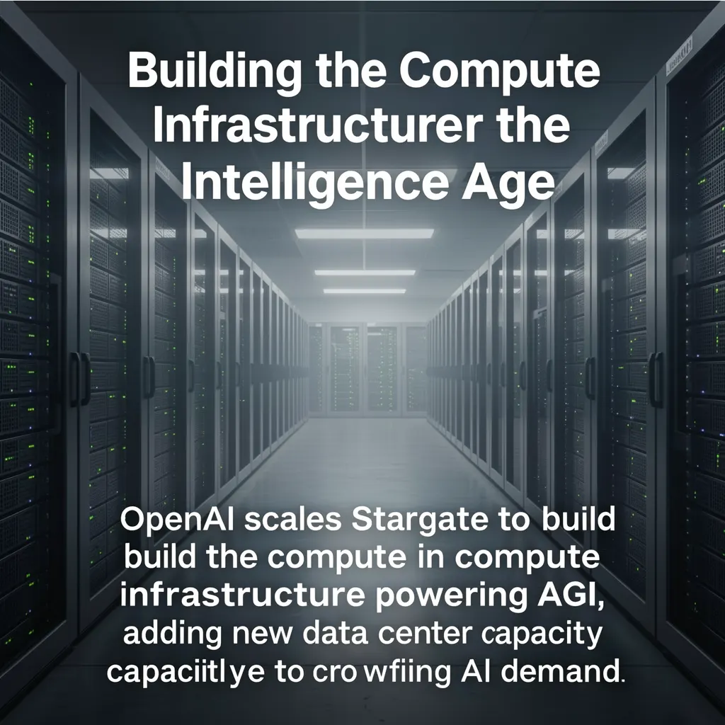 Building the compute infrastructure for the Intelligence Age