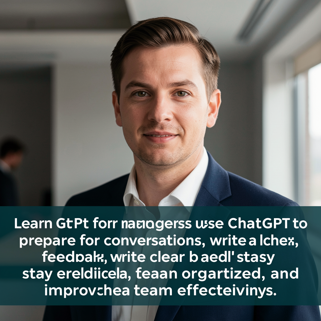 ChatGPT for managers