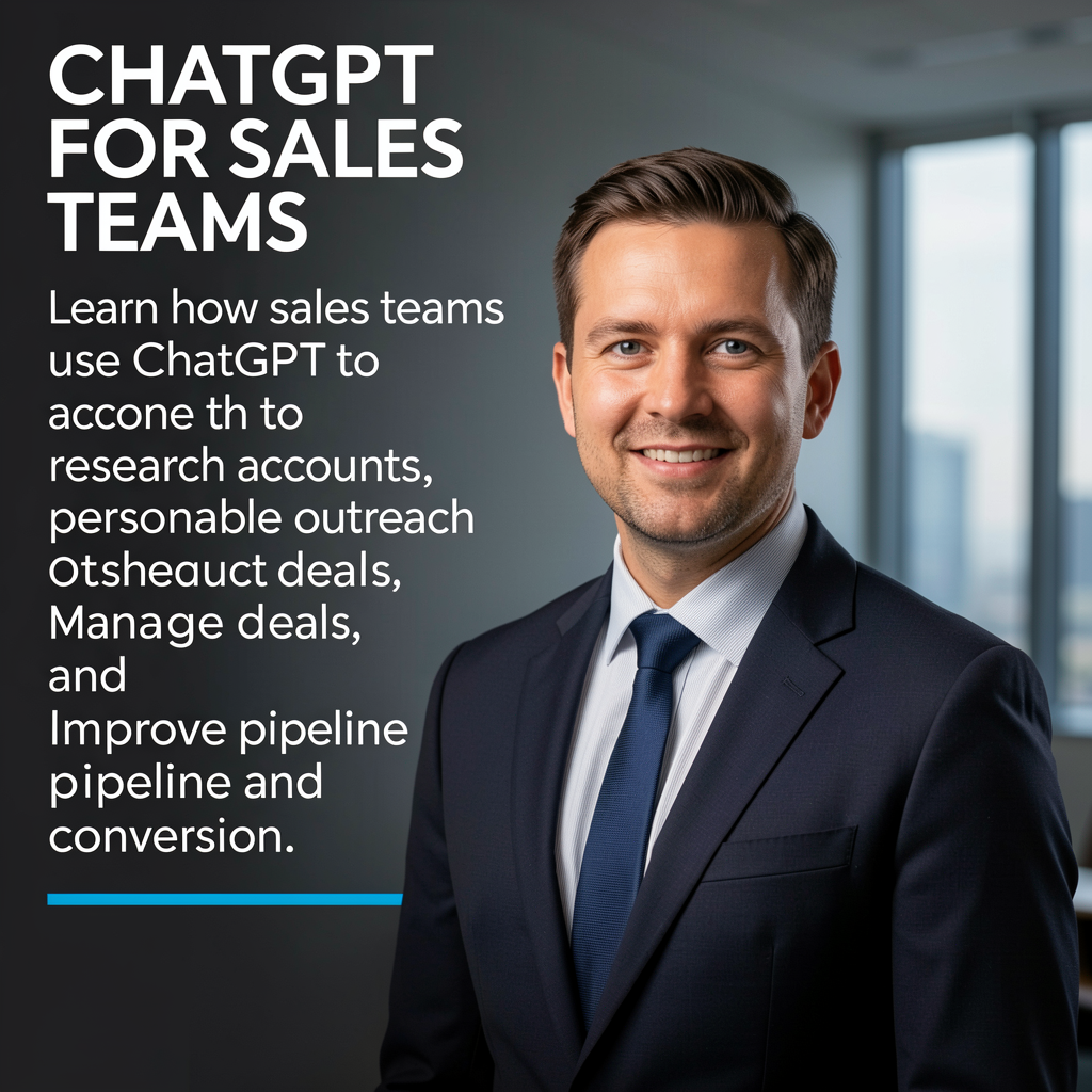 ChatGPT for sales teams
