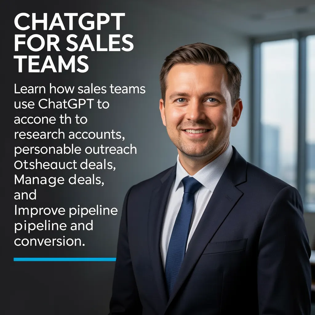 ChatGPT for sales teams