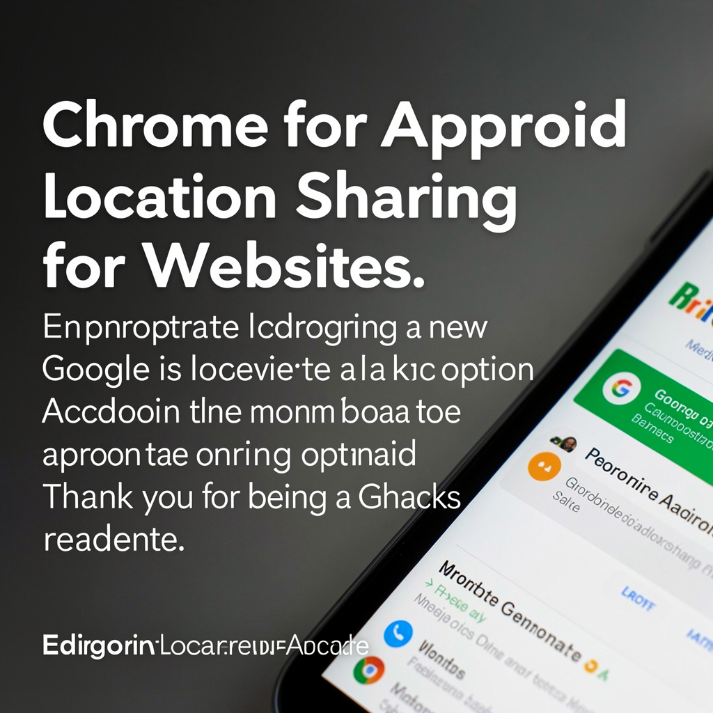 Chrome for Android Adds Approximate Location Sharing Option for Websites