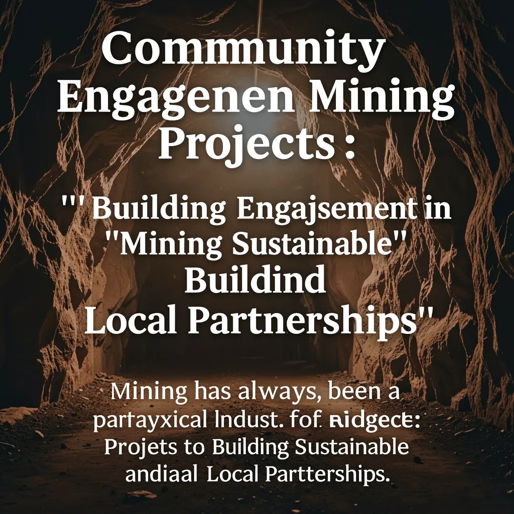 Community Engagement in Mining Projects: Building Sustainable Local Partnerships