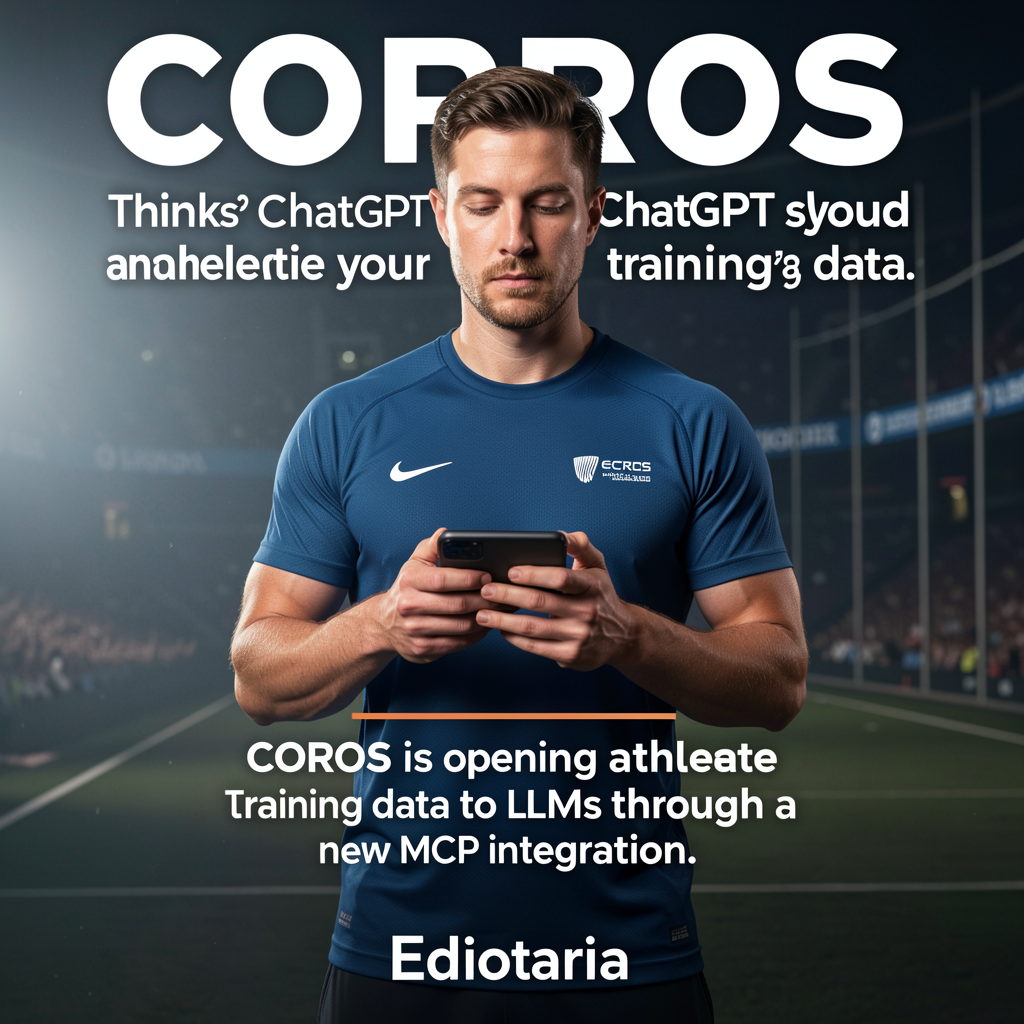 COROS thinks ChatGPT should analyze your training data