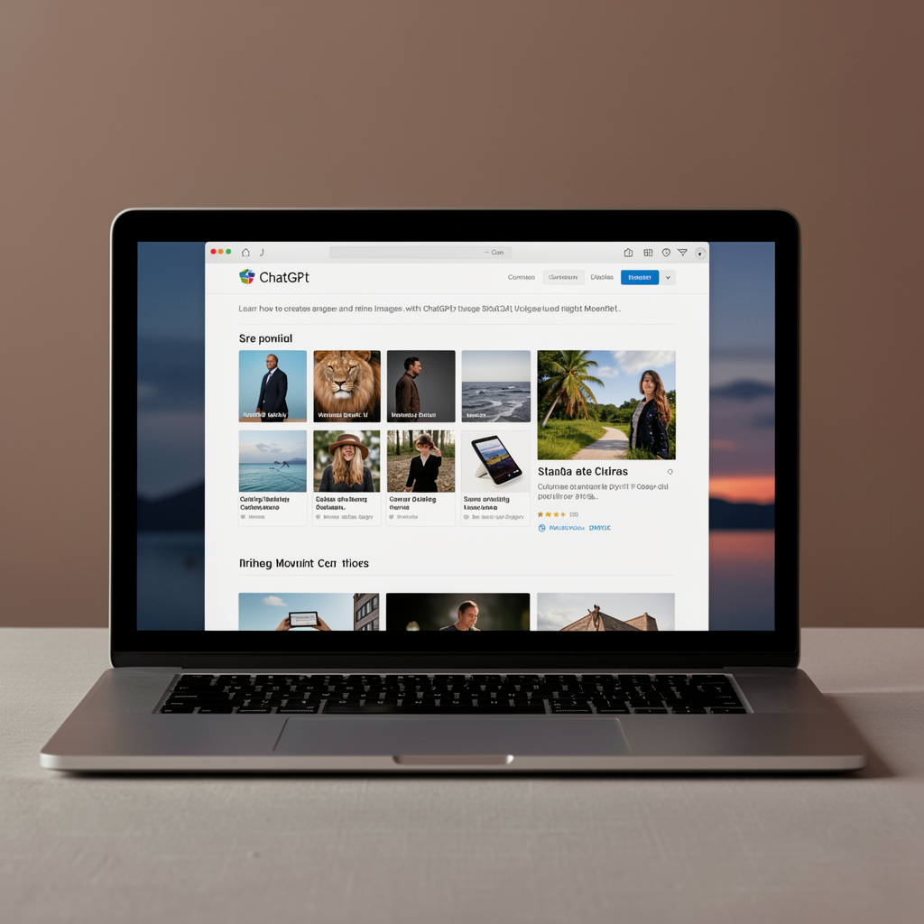 Creating images with ChatGPT