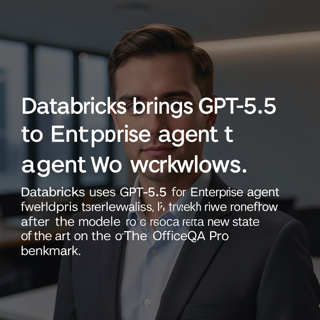 Databricks brings GPT-5.5 to enterprise agent workflows