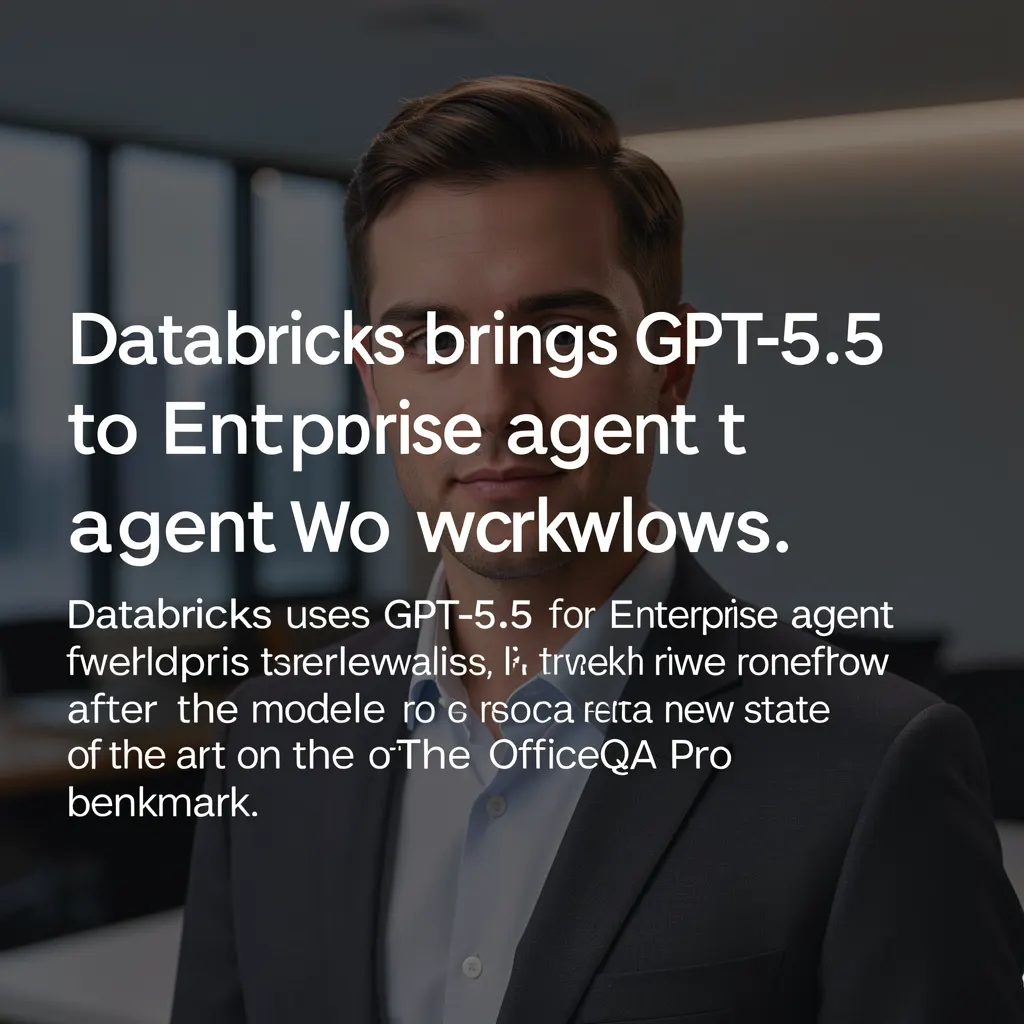 Databricks brings GPT-5.5 to enterprise agent workflows