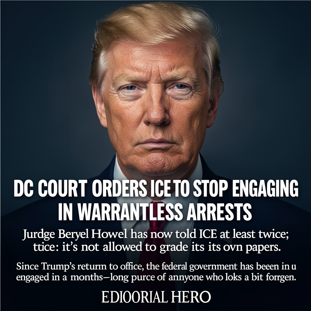 DC Court Orders ICE To Stop Engaging In Warrantless Arrests