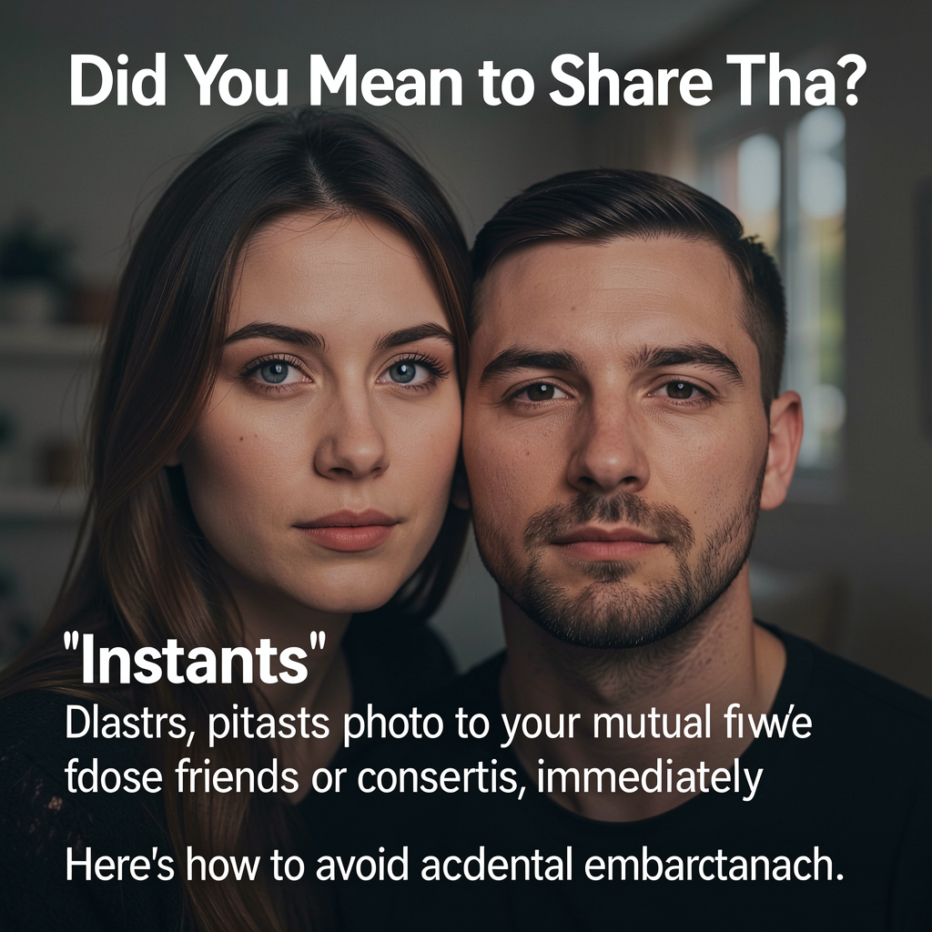 Did You Mean to Share That Selfie? What to Know About Instagram Instants.
