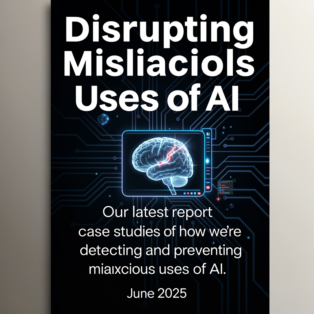 Disrupting malicious uses of AI: June 2025