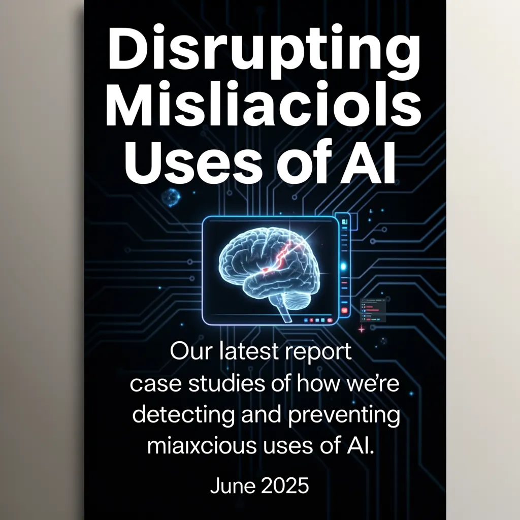 Disrupting malicious uses of AI: June 2025