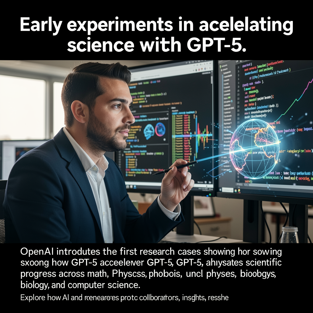 Early experiments in accelerating science with GPT-5