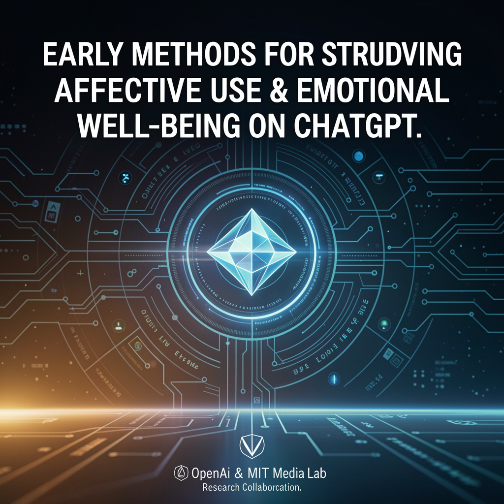 Early methods for studying affective use and emotional well-being on ChatGPT