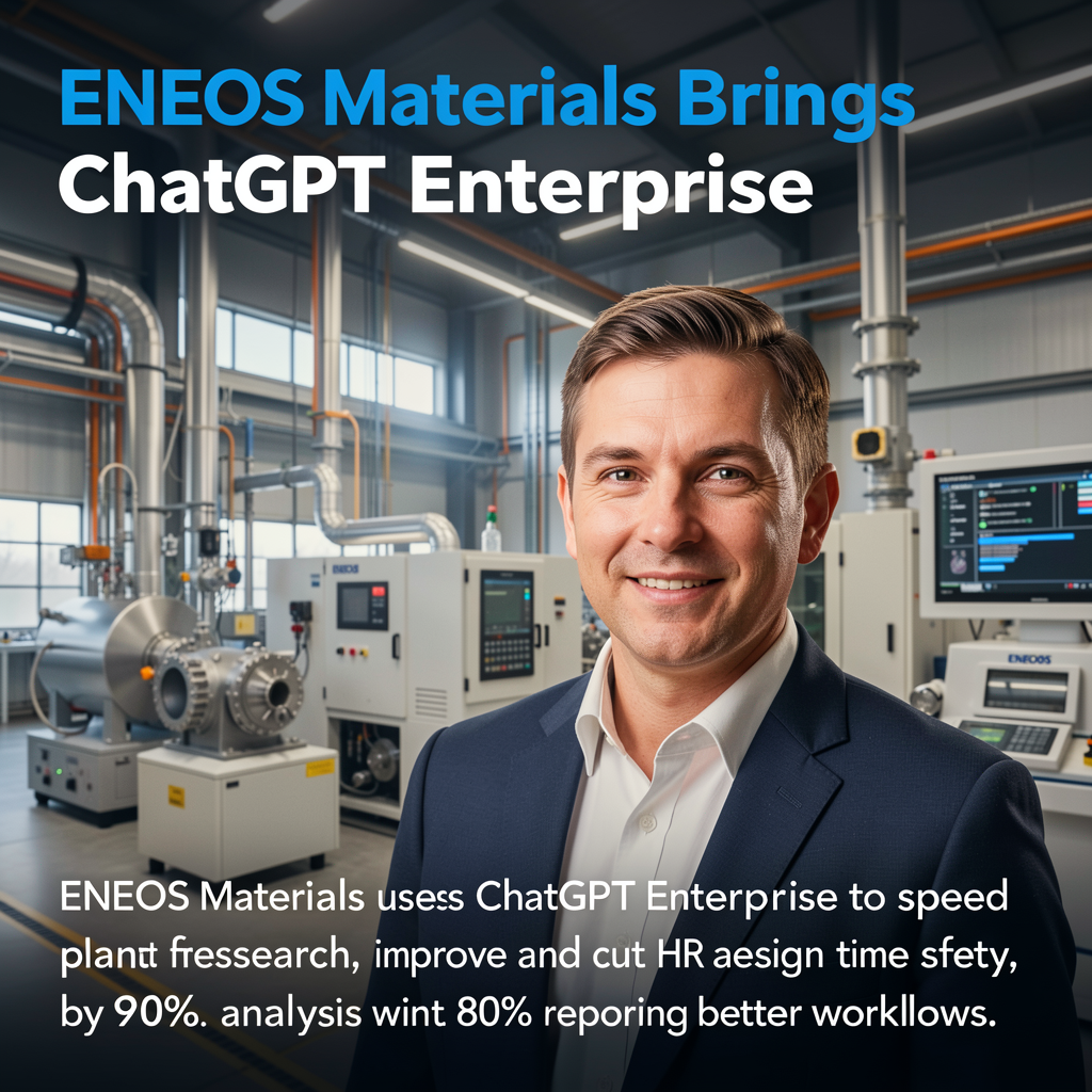 ENEOS Materials brings ChatGPT Enterprise to manufacturing