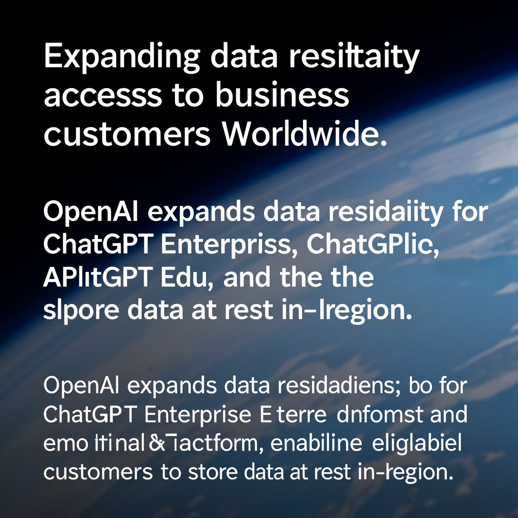 Expanding data residency access to business customers worldwide